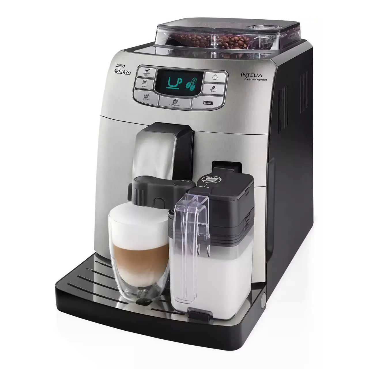 Кофемашина Saeco Intelia One Touch Cappuccino б\у