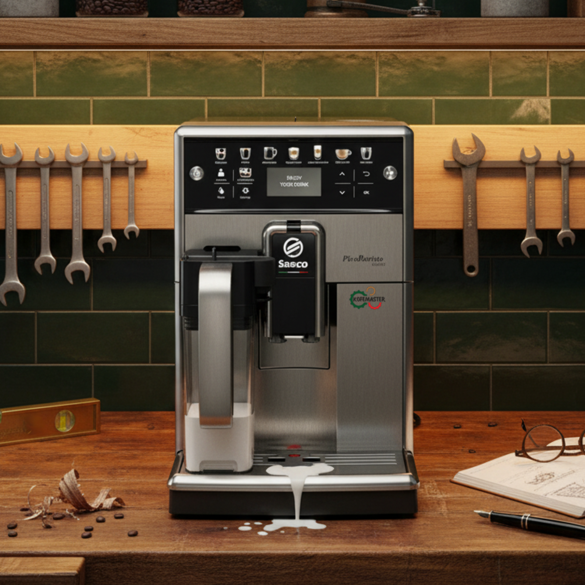 Вы сейчас просматриваете Ремонт кофемашины Saeco PicoBaristo Deluxe (SM5570 / SM5573) в Одессе