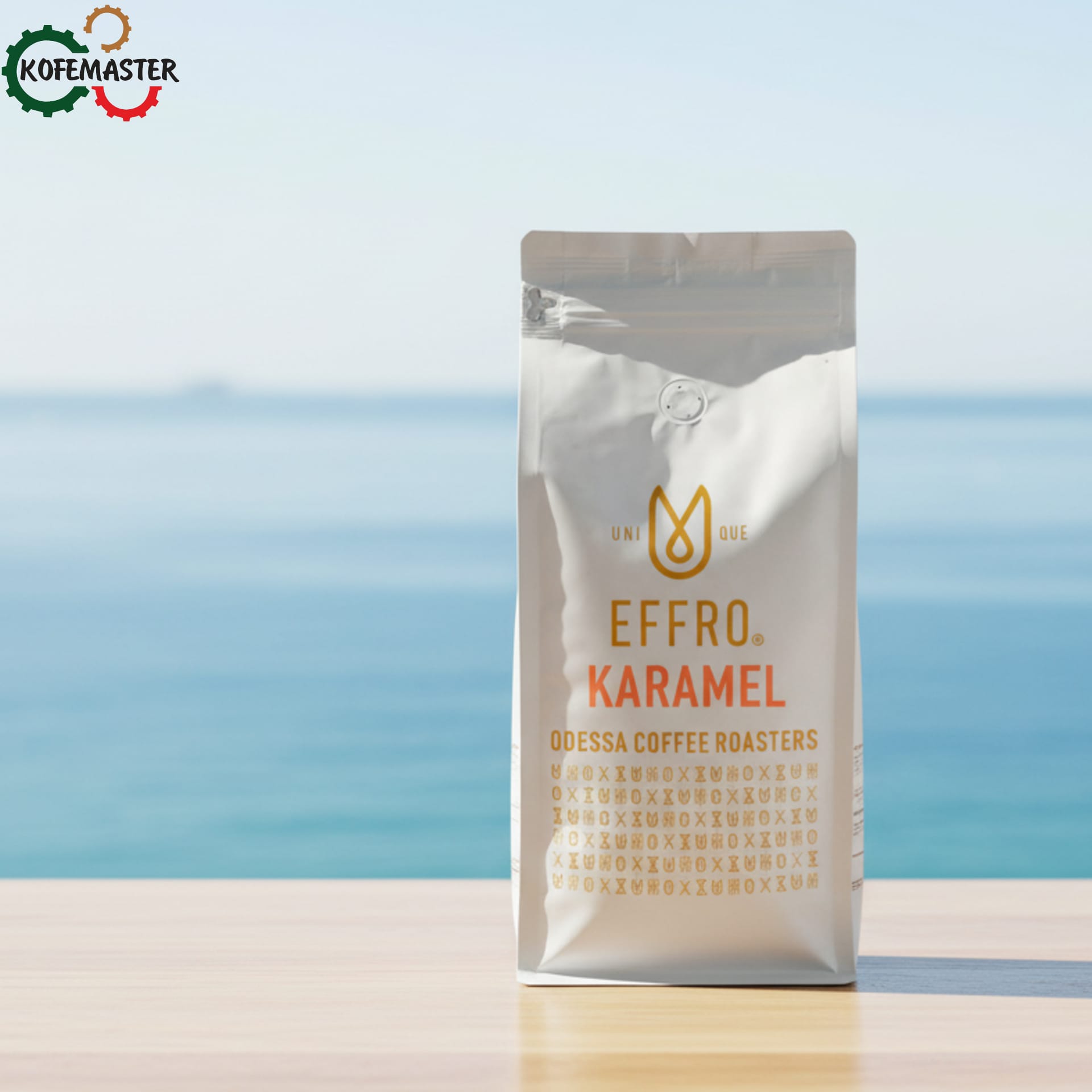 Кофе в зёрнах Effro Karamel 1 кг.