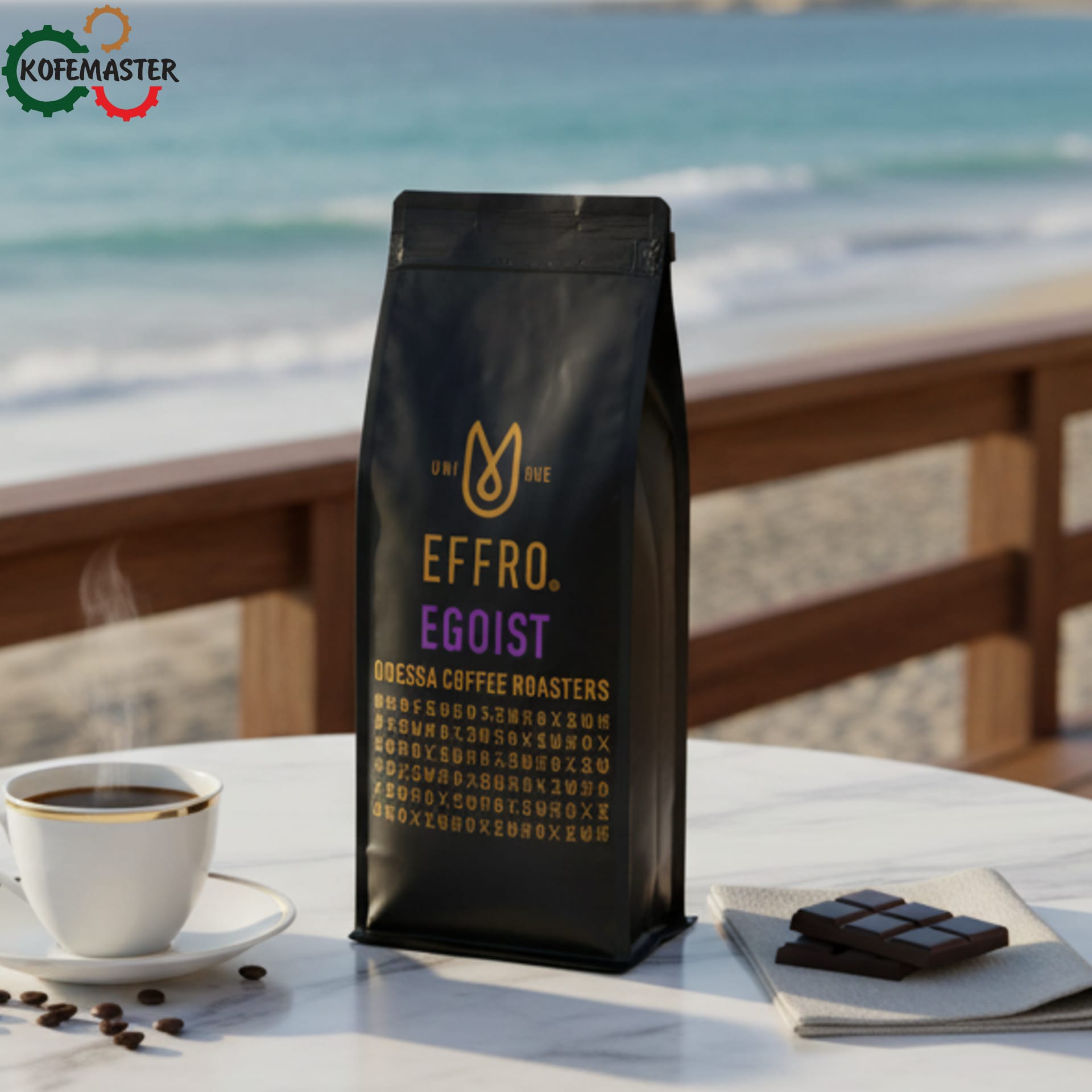 Кофе в зёрнах EFFRO Egoist 1 кг. 100% арабика